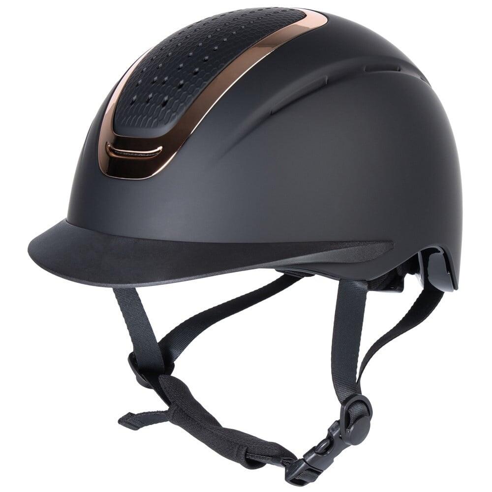 Harry's Horse Paardrijcap Mont Denali II - Zwart Rosegold