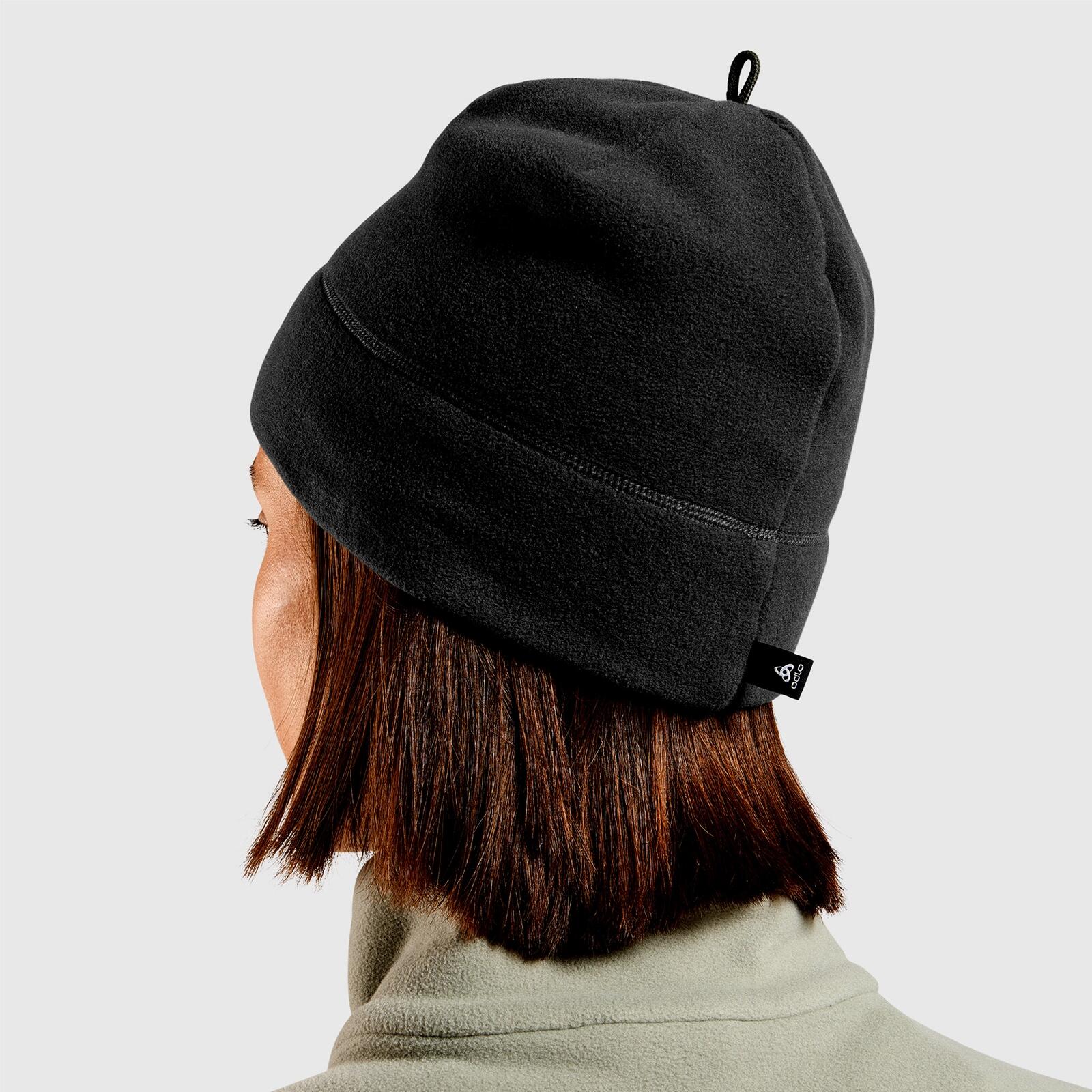Bonnet Odlo Microfleece Warm Eco Noir 6/6
