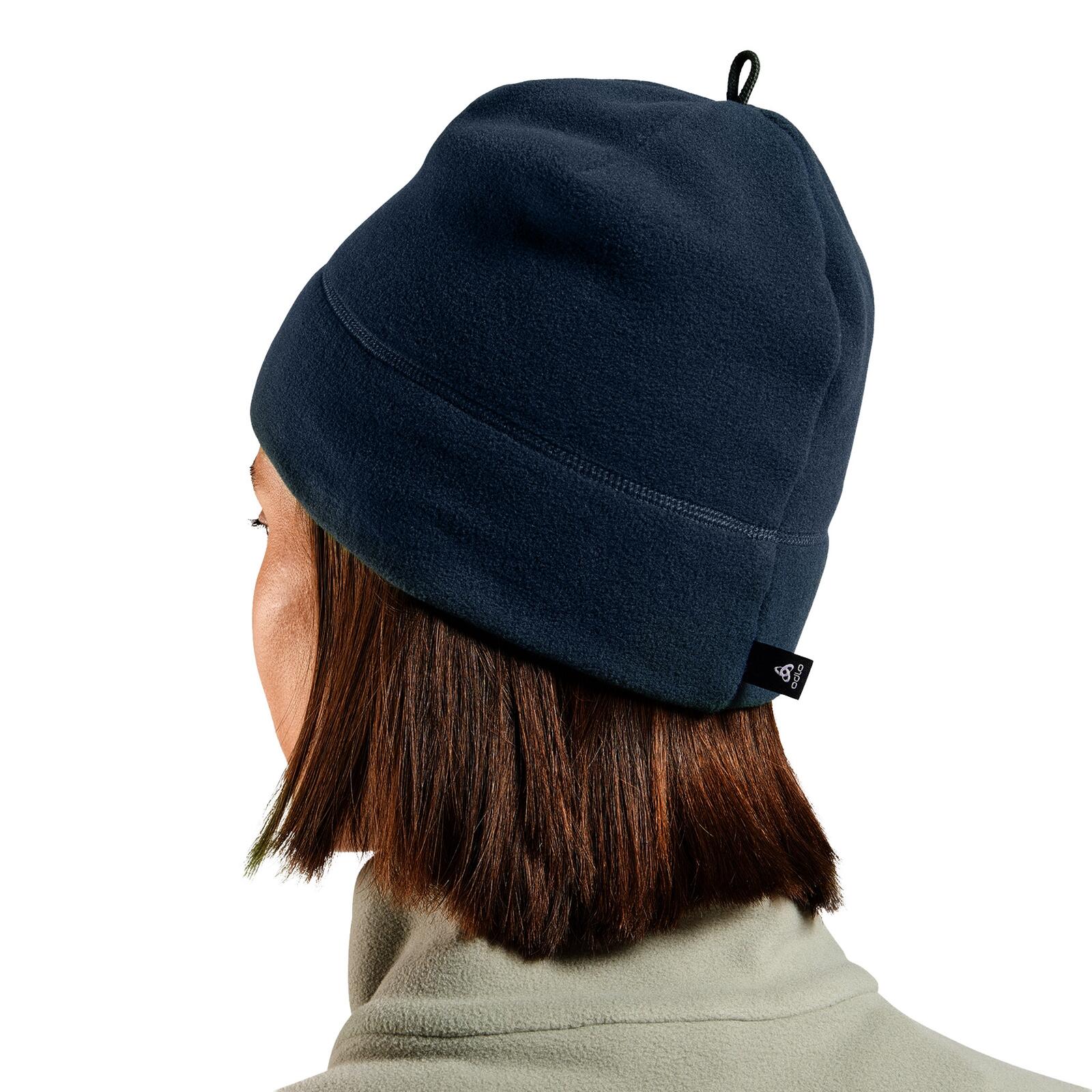 Bonnet Odlo Microfleece Warm Eco Bleu unisex 6/6