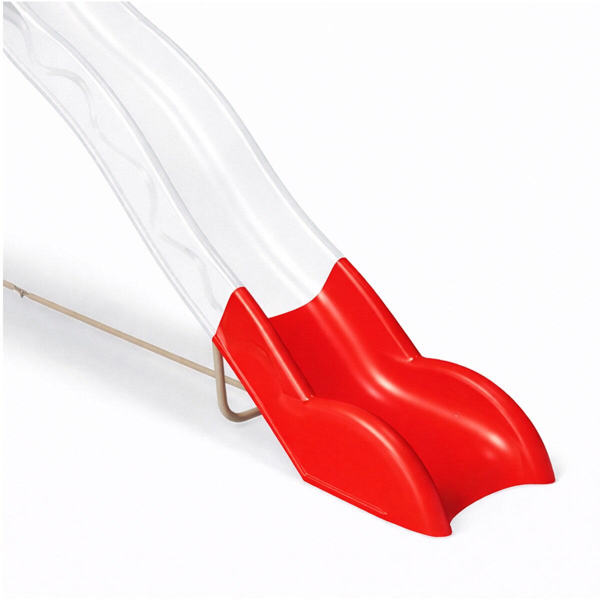 Trigano - Sabot De Glissière Toboggan 2,63 M - Partie Basse - Module De Remplacement - Toboggan - Bordeaux|rouge - Taille Unique - Decathlon