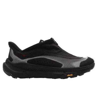 Schoenen one one project transport ts black white