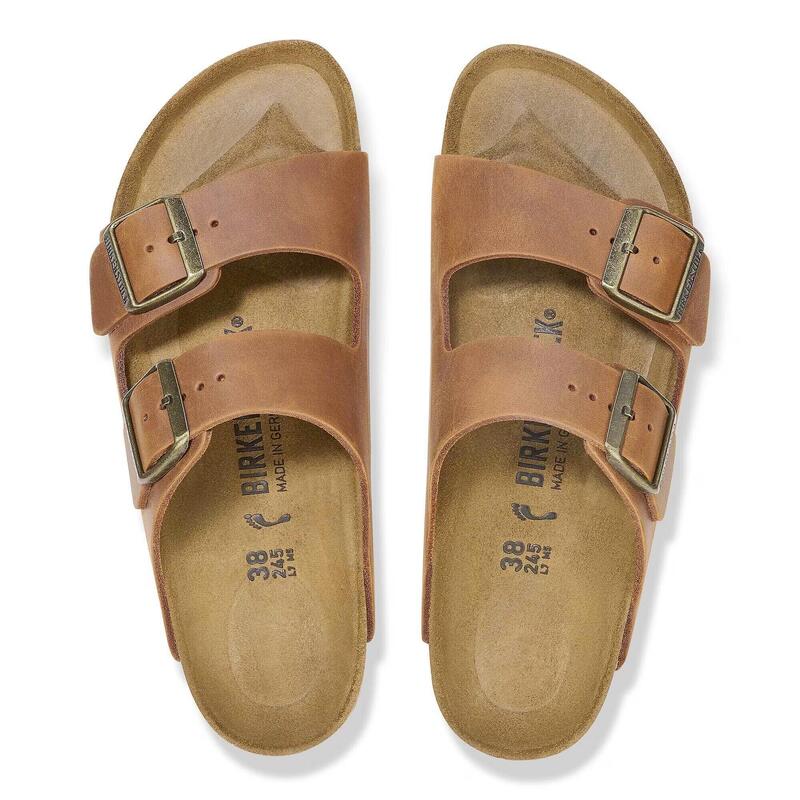 Papuci Birkenstock Arizona, Oiled Leather Adult