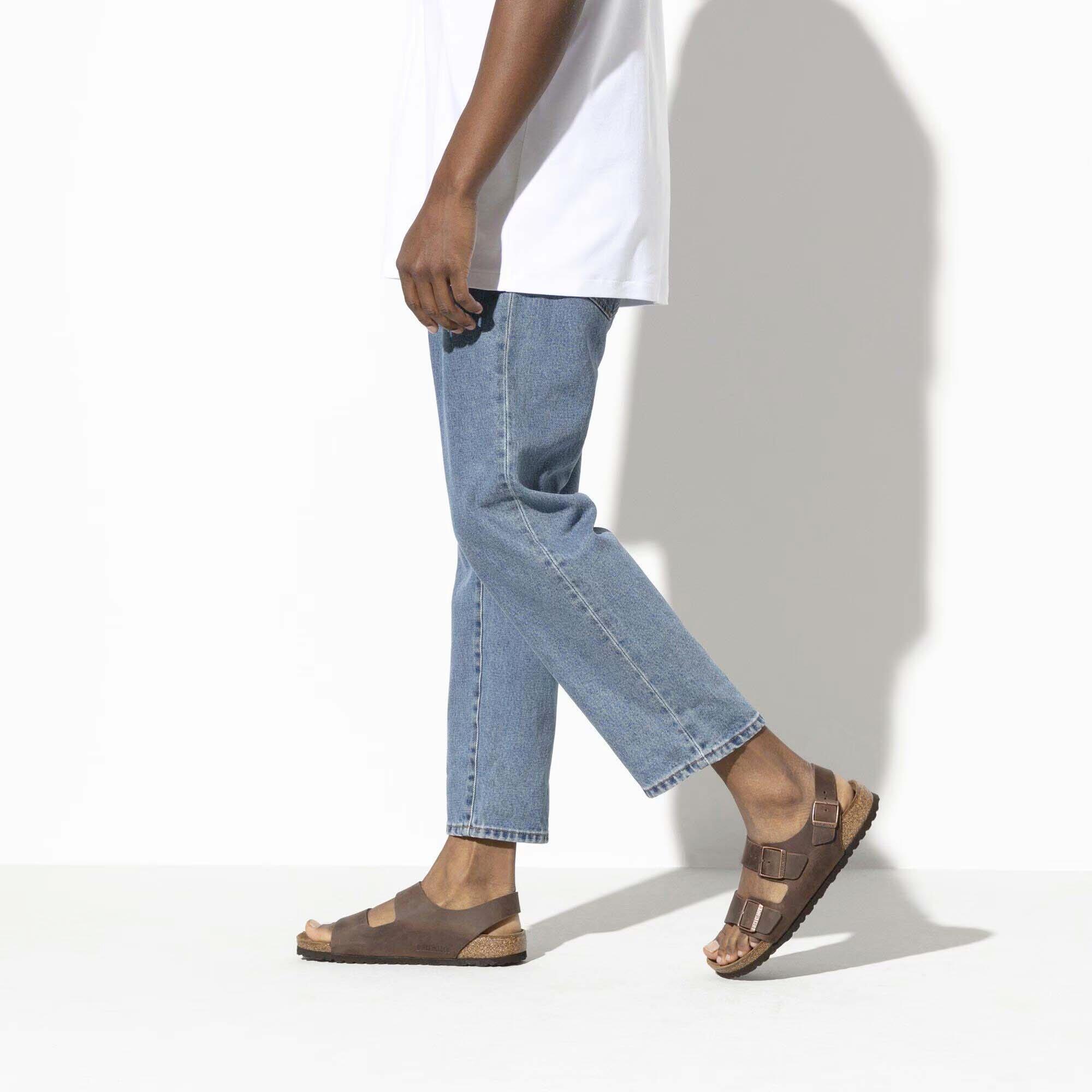 Sandale Birkenstock Milano Marron Adulte 5/5