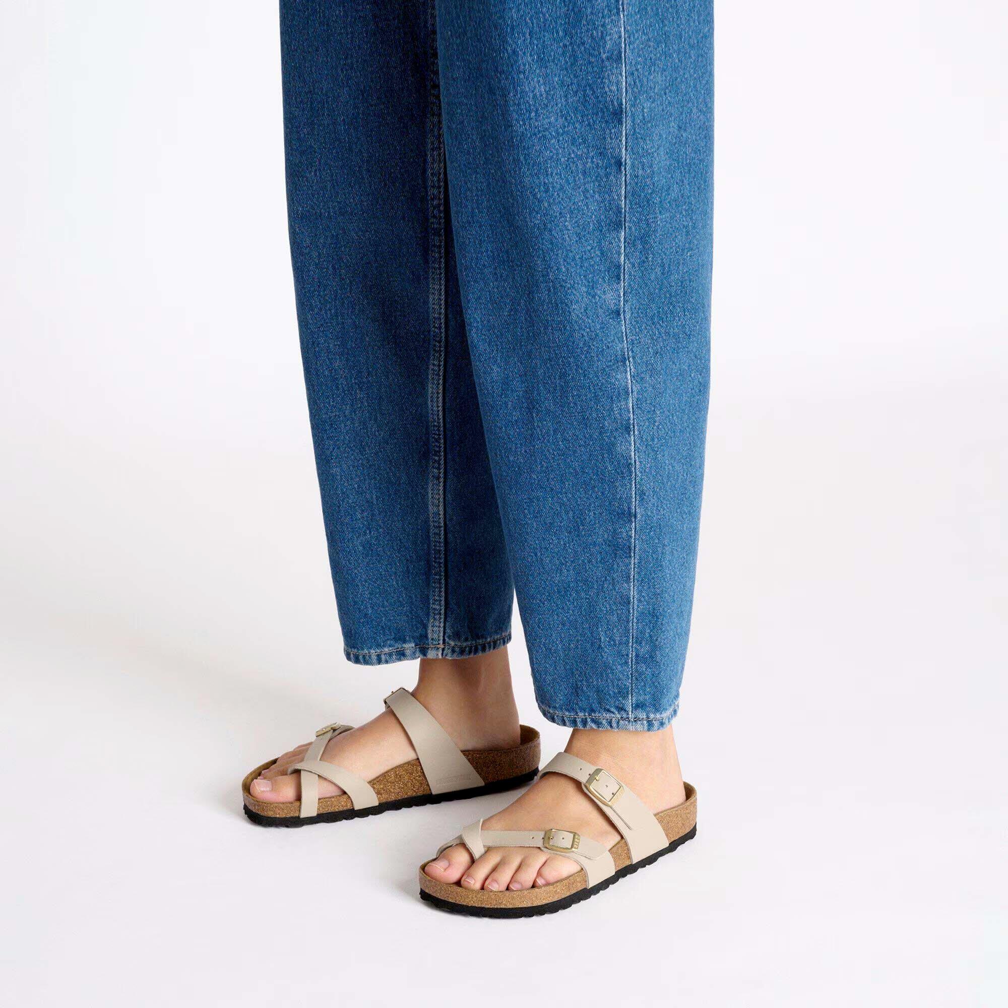 Sandales Bio Femme Birkenstock Mayari Beige 5/5