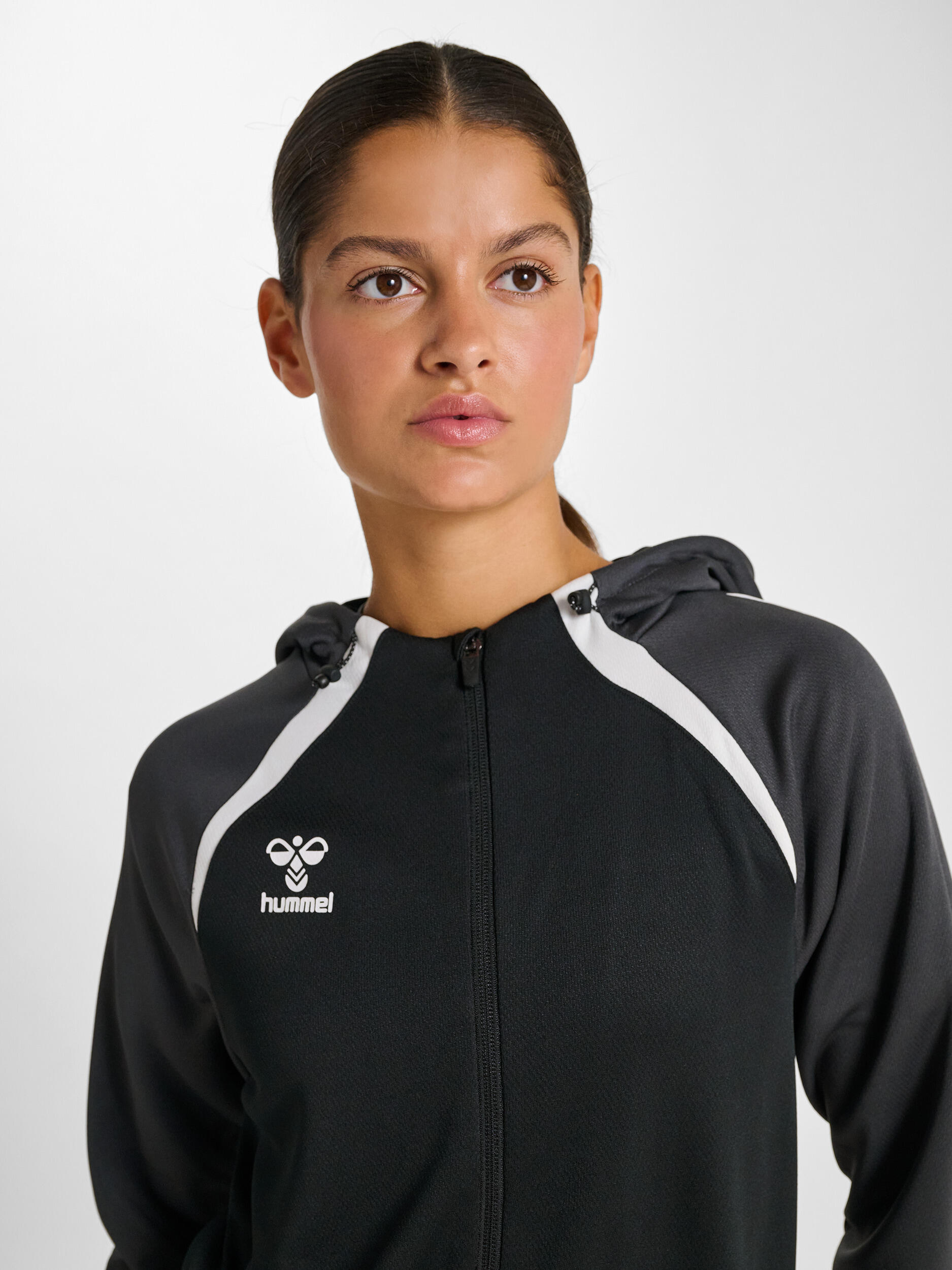 Casaco de desporto com capuz e fecho éclair para mulher Hummel Lead 2.0 4/7