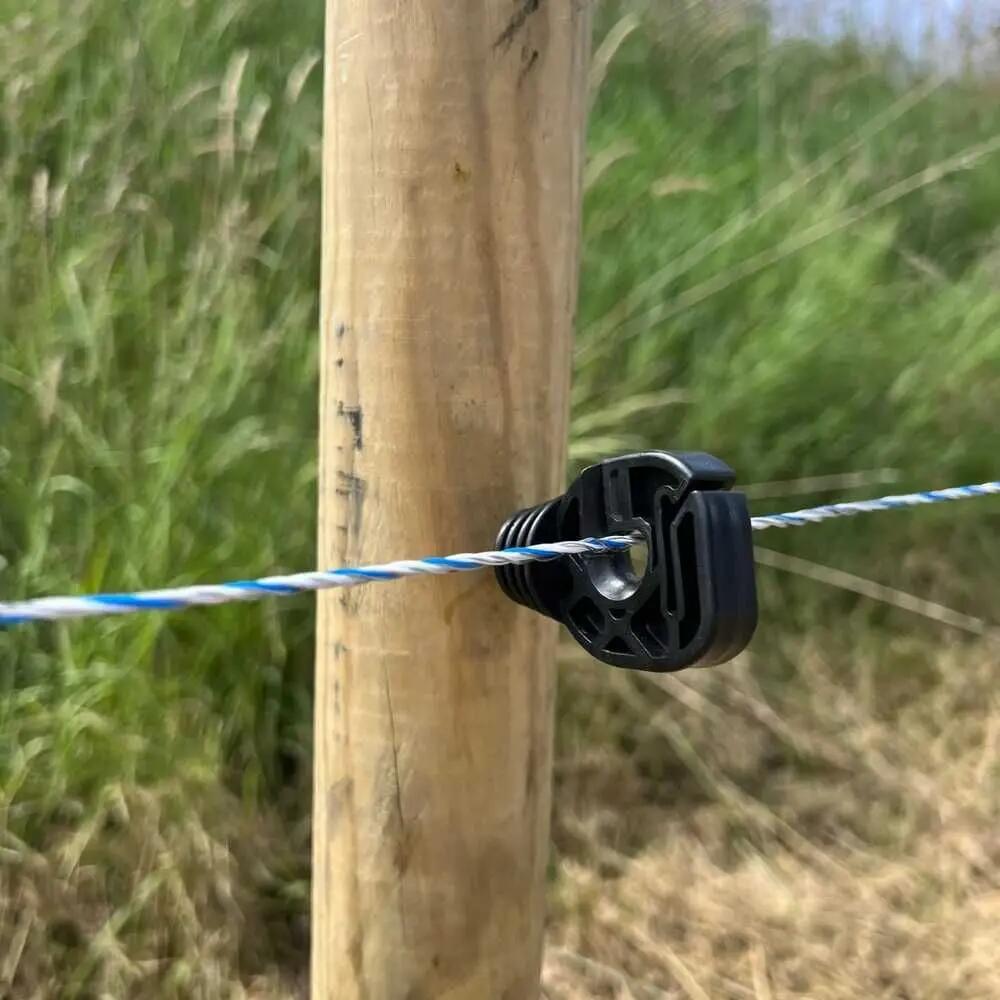 Isolateurs pour clôture électrique pour fils et rubans Ukal Classic (x100) 2/5