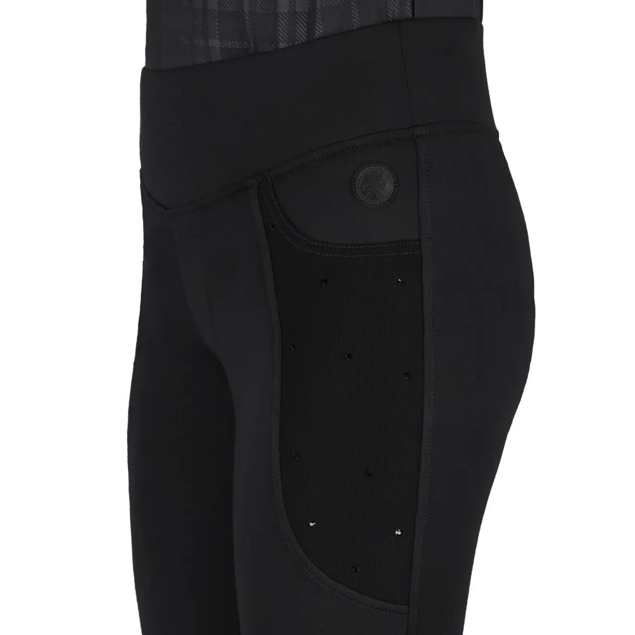 Legging équitation full grip fille QHP Zahra 5/7