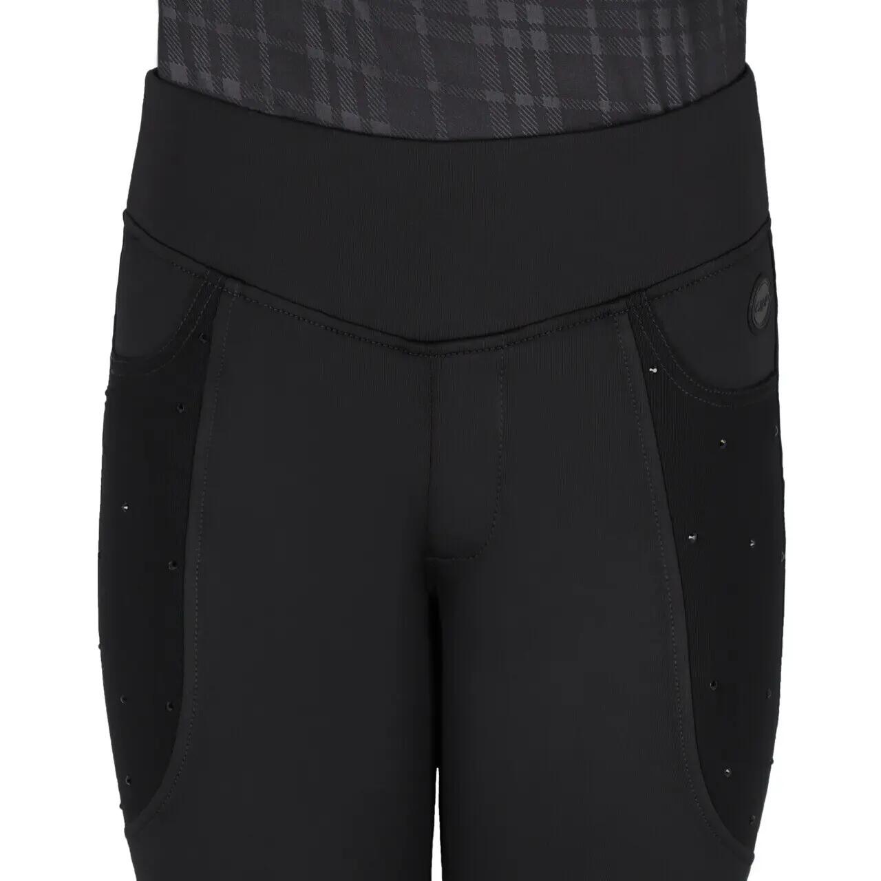 Legging équitation full grip fille QHP Zahra 4/7