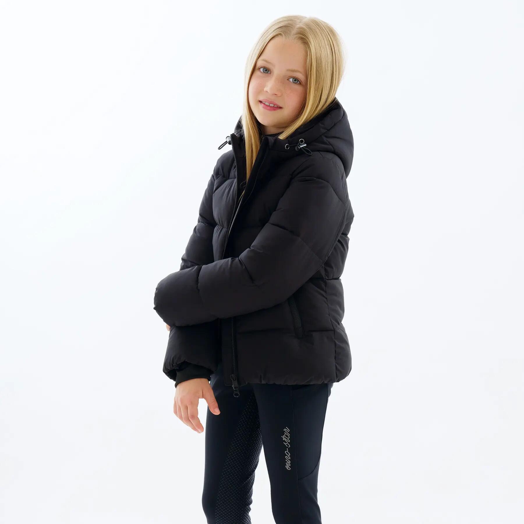 Mädchen-Daunenjacke  mit Kapuze Euro-Star Camie 4/4