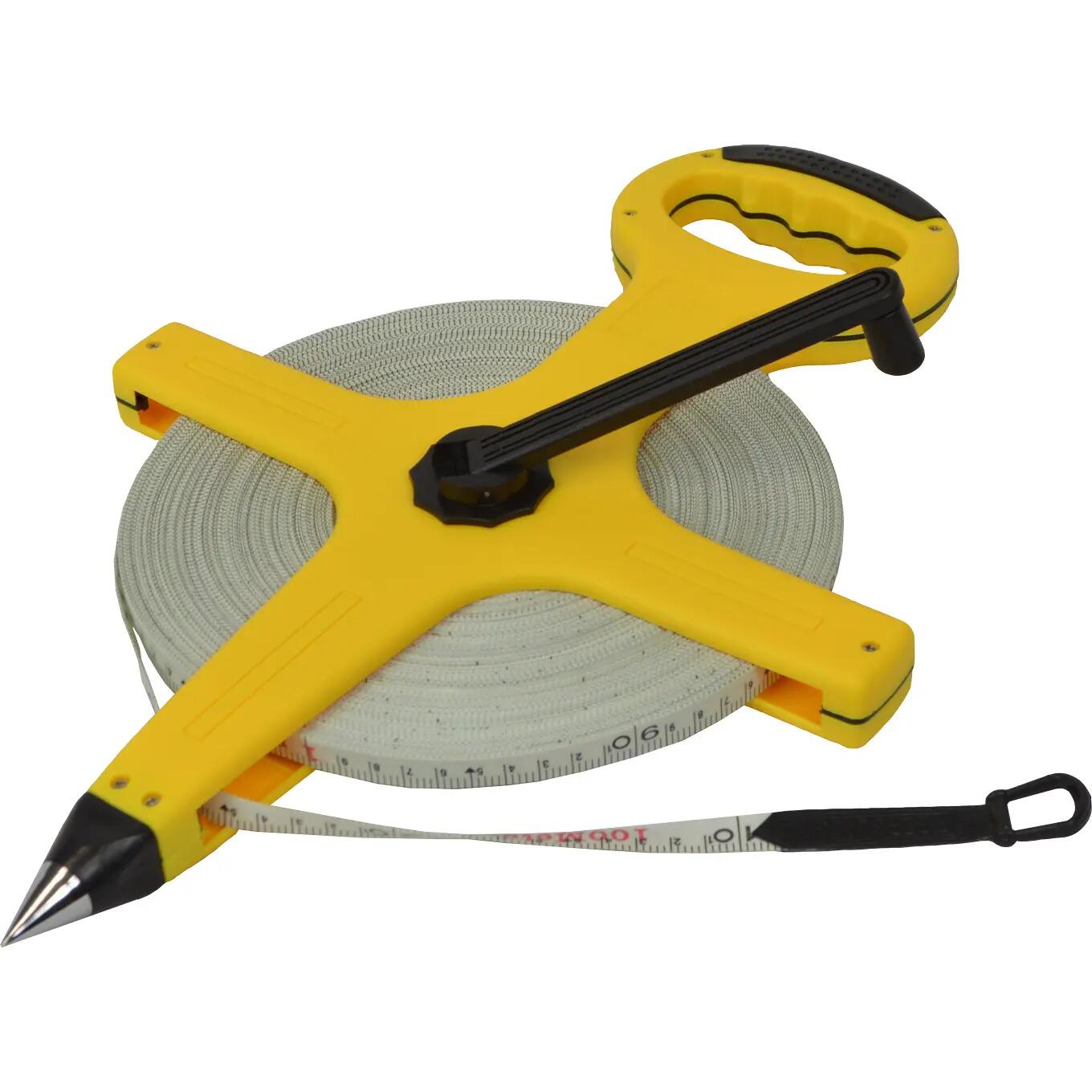 Sporti France - Mètre À Ruban 50 Mètres Sporti - Kit De Marquage - Blanc|jaune - Taille Unique - Decathlon