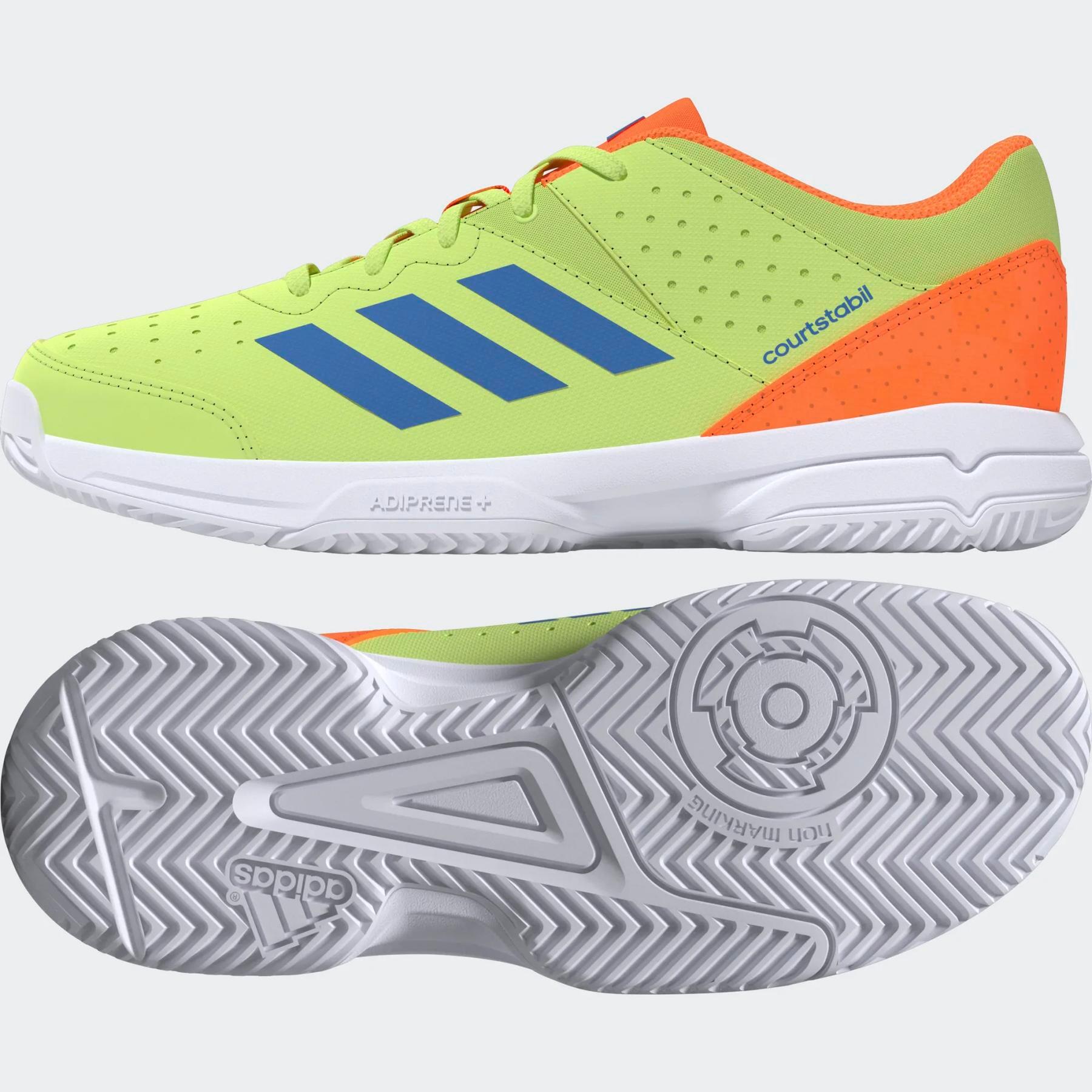 Dziecięce buty halowe adidas Court Stabil 3/4