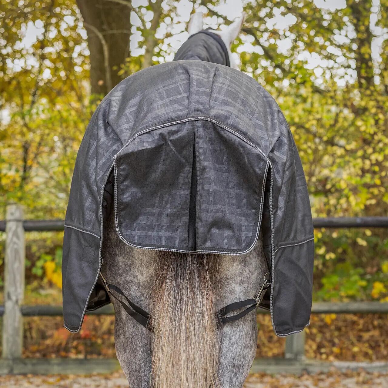 Couverture avec cou pour cheval QHP Collection 300g 3/7