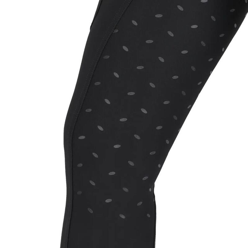 Pantalon echitație QHP Zahra cu grip complet