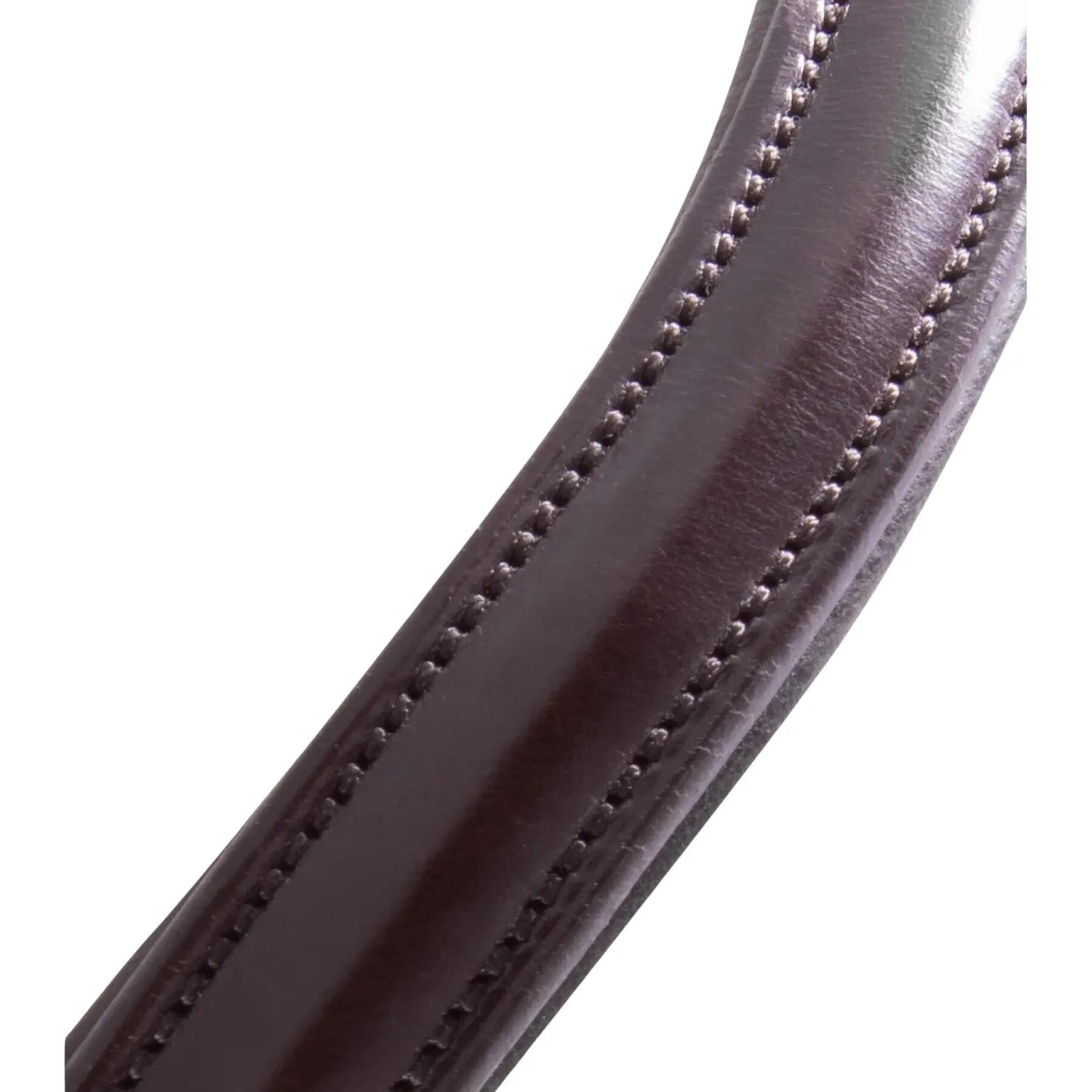 Cavallo browband in pelle liscia Premier Equine Liscio 3/3