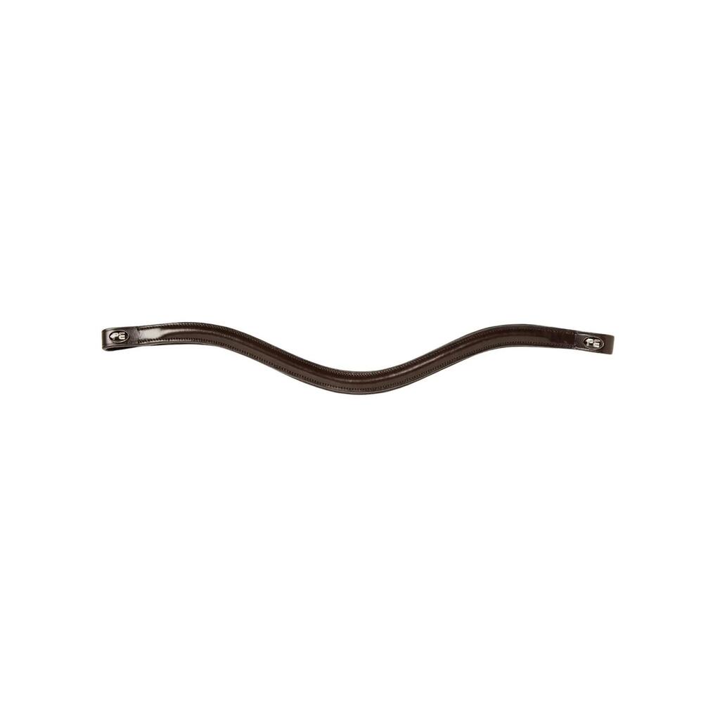Smooth leather horse browband Premier Equine Liscio