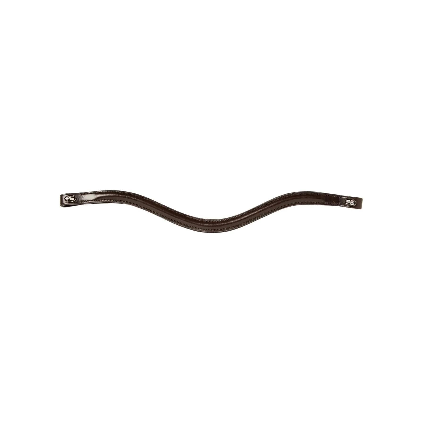 Premier Equine - Frontal Pour Cheval Cuir Lisse Premier Equine Liscio - Bridon - Marron - Cob - Decathlon