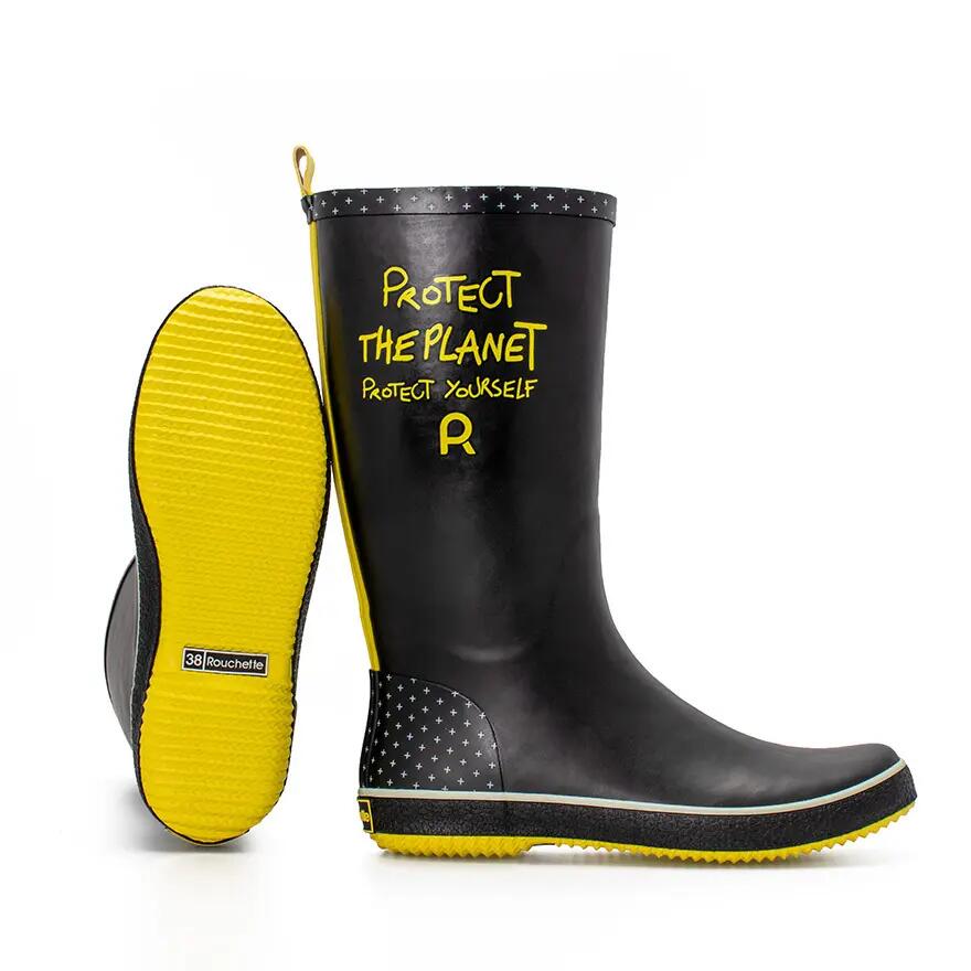 Botas de lluvia para mujer Rouchette Protect The Planet 2/4