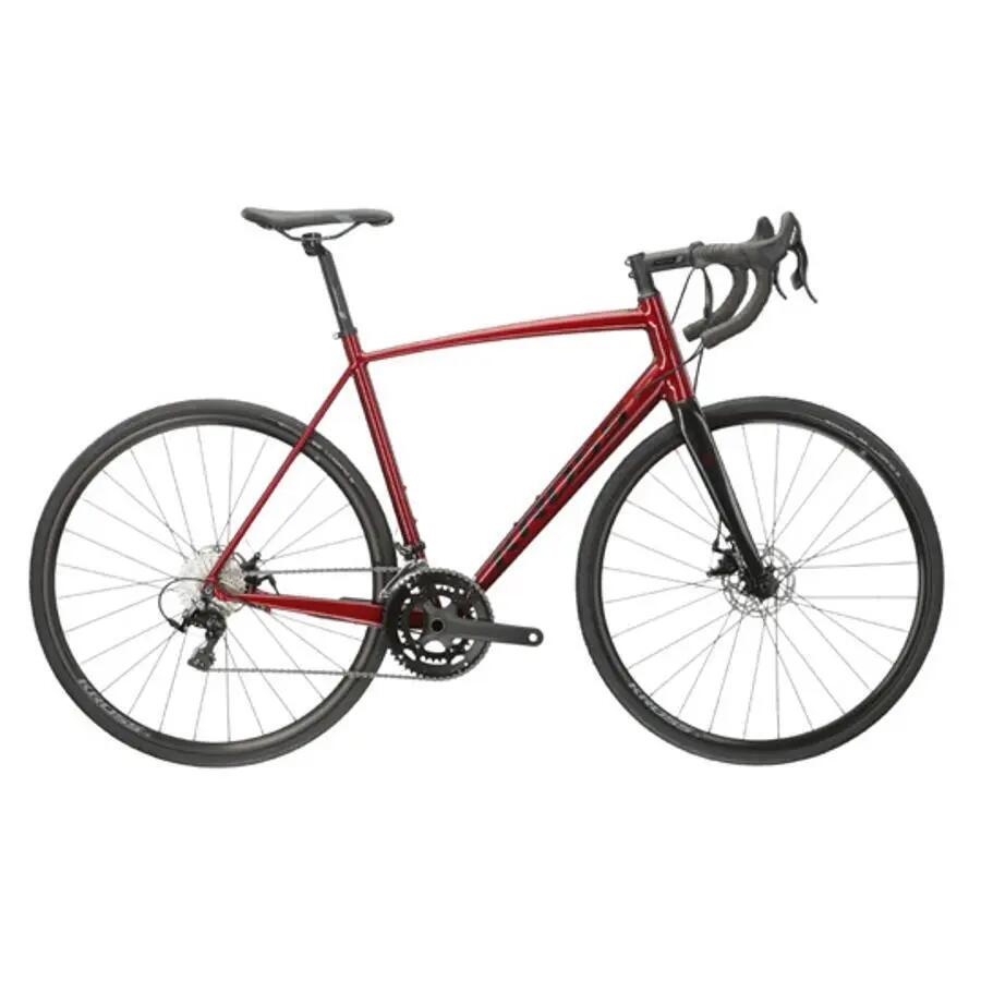 Kross - Vélo De Route Kross Vento Disque 4.0 Kross Kr7 R5010 10v - Vélo Route - Noir|rouge - S - Decathlon