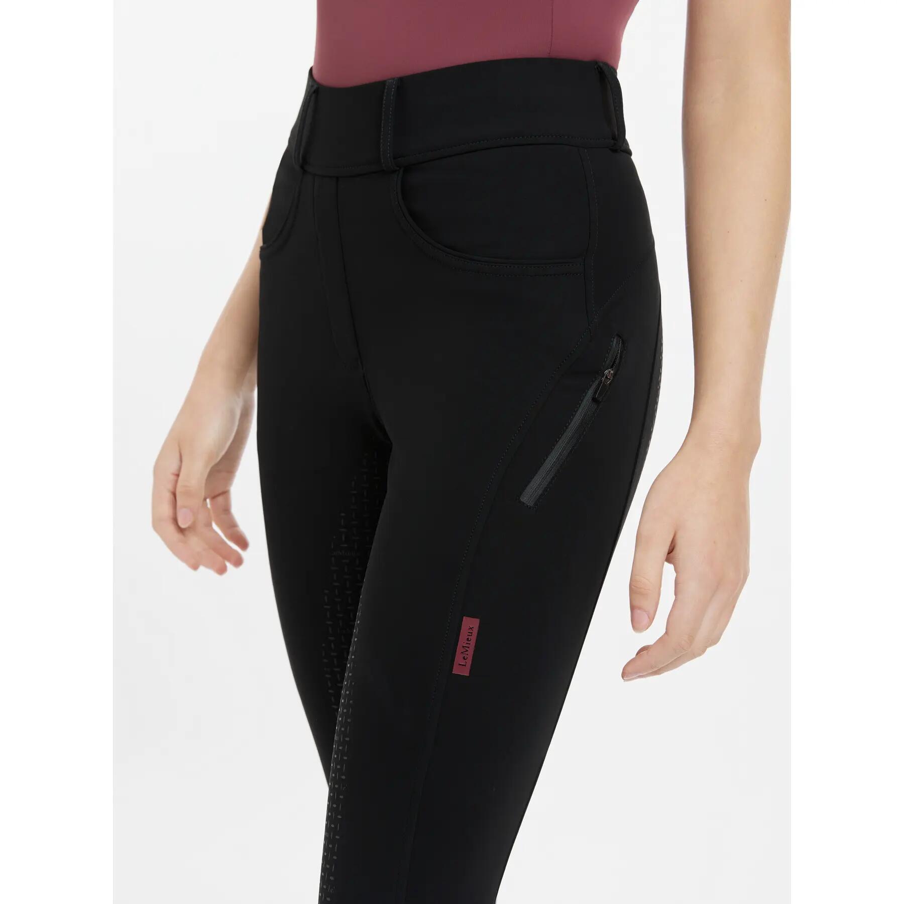 Reitleggings full grip Damen LeMieux Amy 4/4
