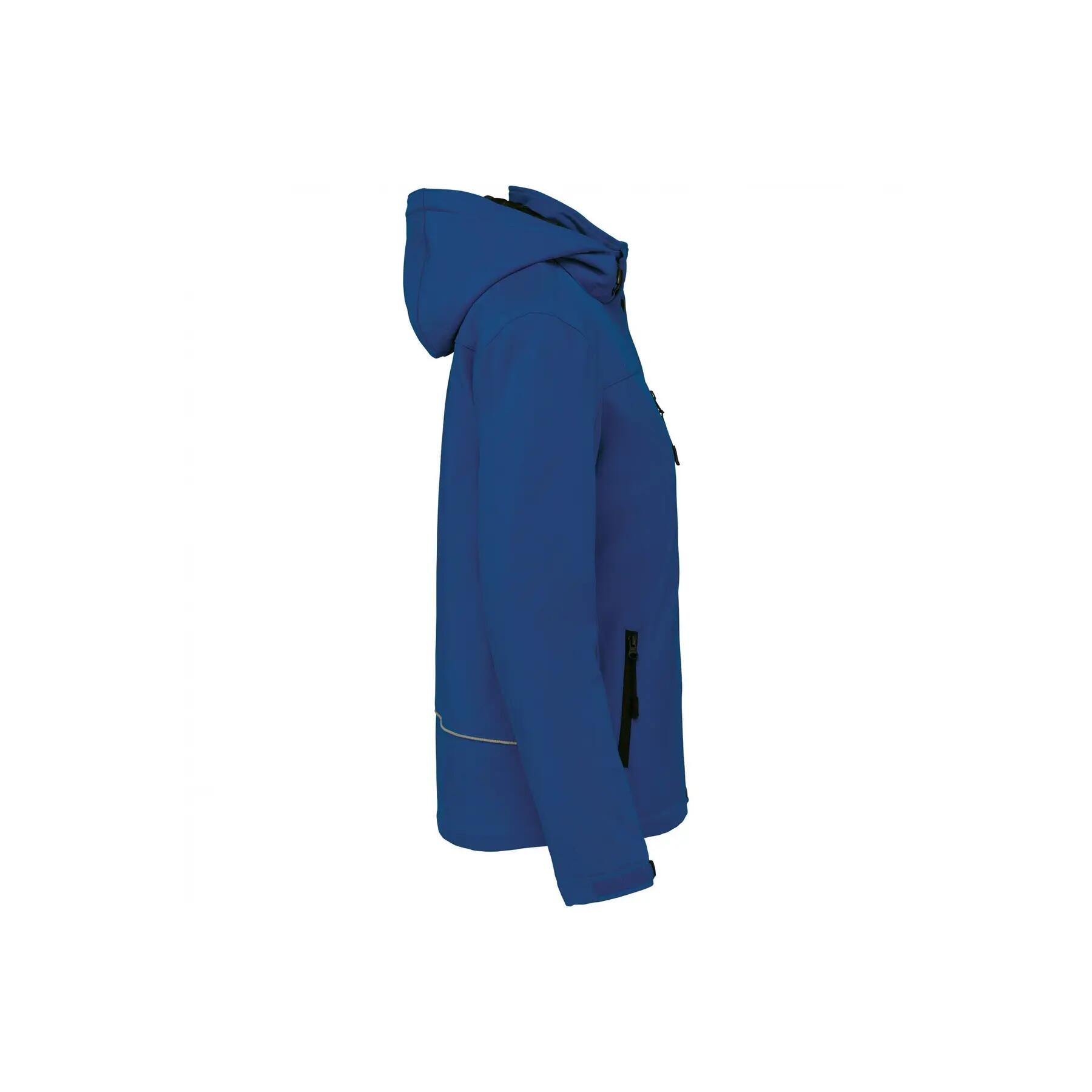 Blouson à capuche softshell doublée femme Kariban 3/4