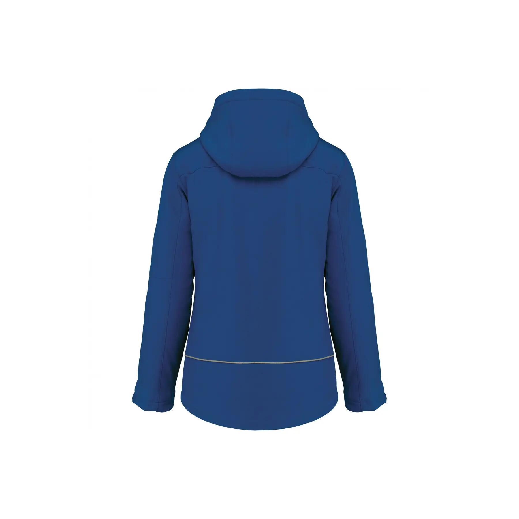 Blouson à capuche softshell doublée femme Kariban 2/4