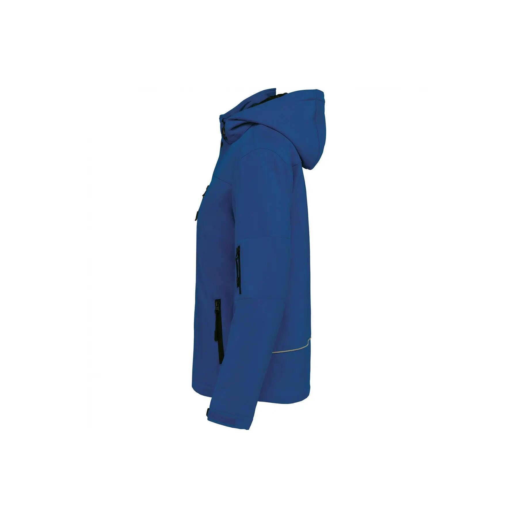 Blouson à capuche softshell doublée femme Kariban 4/4
