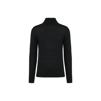 Merino-Pullover mit Rollkragen Kariban Premium