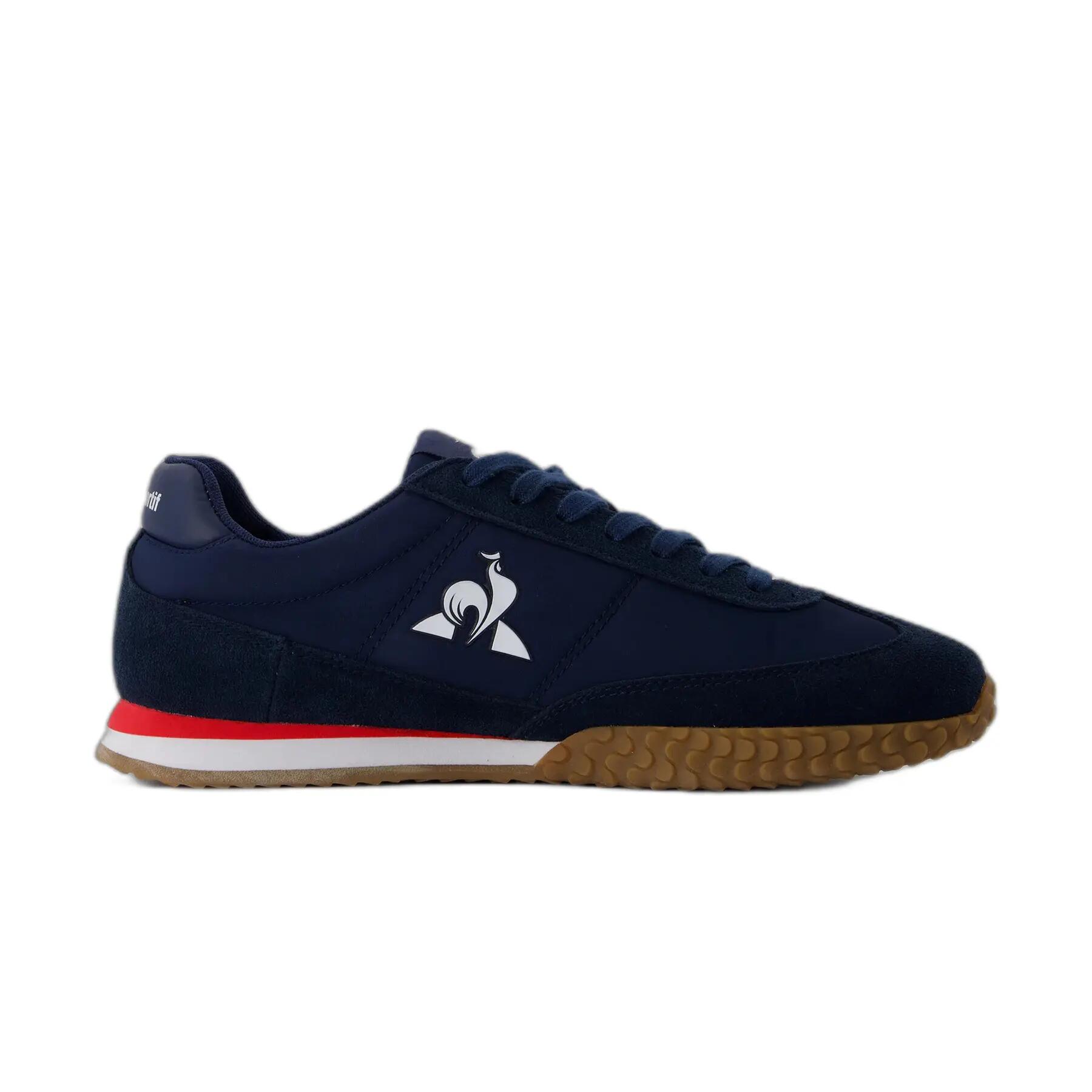 Le Coq Sportif - Baskets Le Coq Sportif Veloce I - Chaussons - Bleu - Decathlon
