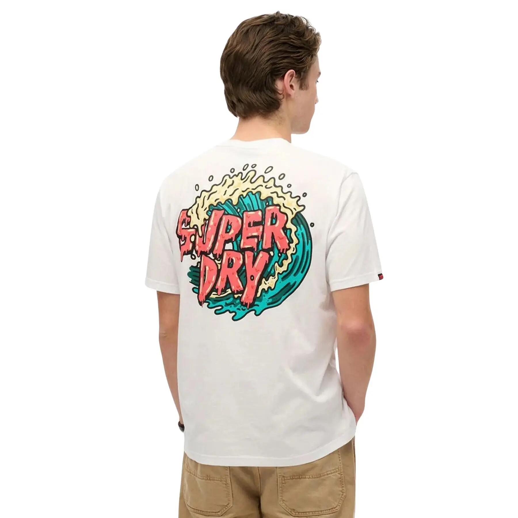 T-Shirt Superdry Narrative Loose 3/4