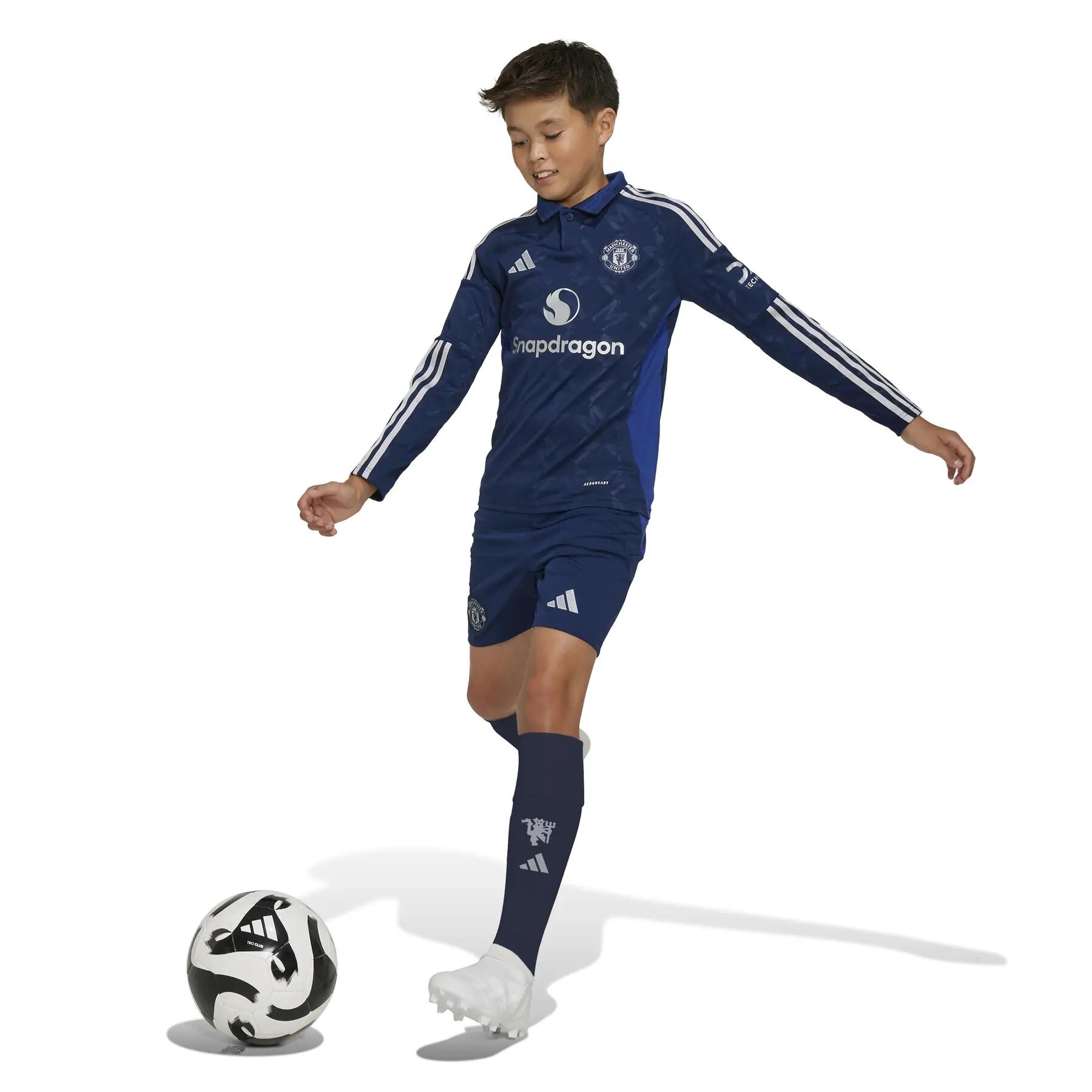 Camiseta 2ª Equipación de manga larga infantil Manchester United 2024/25 3/7