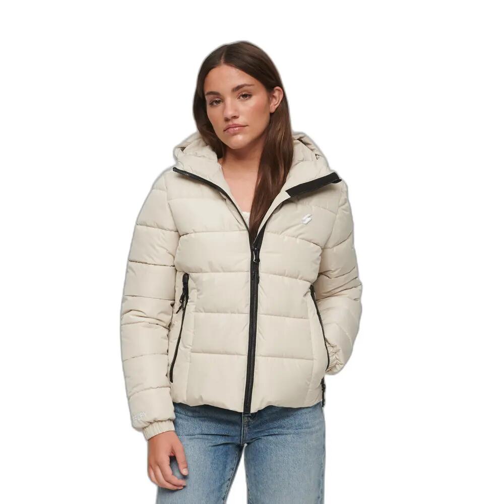 Hooded Puffer Jacket Superdry Spirit Sports 3/6