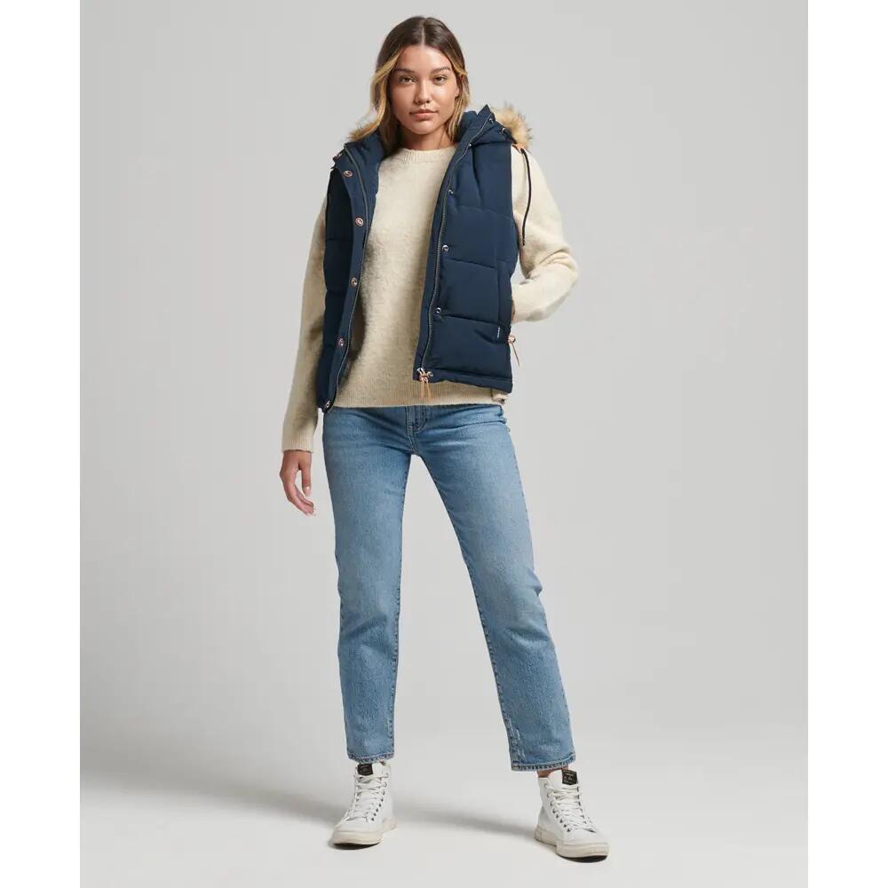 Chaleco para mujer Superdry Everest 2/4
