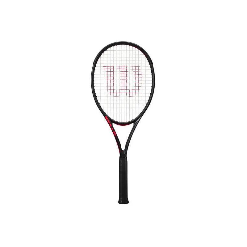 Wilson - Raquette De Tennis Wilson Clash 100 Pro V3 - Raquette De Tennis - Noir|rouge - Grip 1 - Decathlon