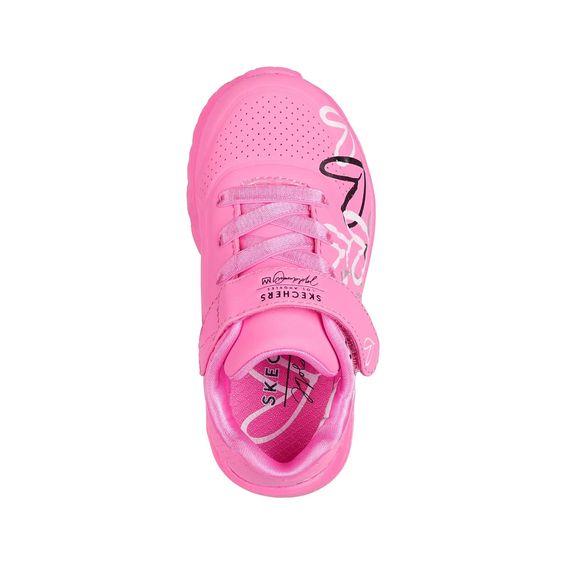 Baskets bébé fille Skechers Uno Lite Love Levitate 3/6