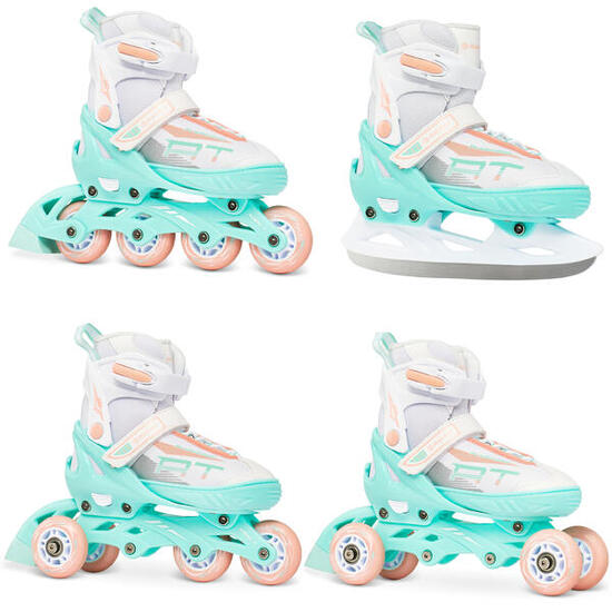 Patins à roulettes Patins ajustables Hockey 4in1 Raven Profession