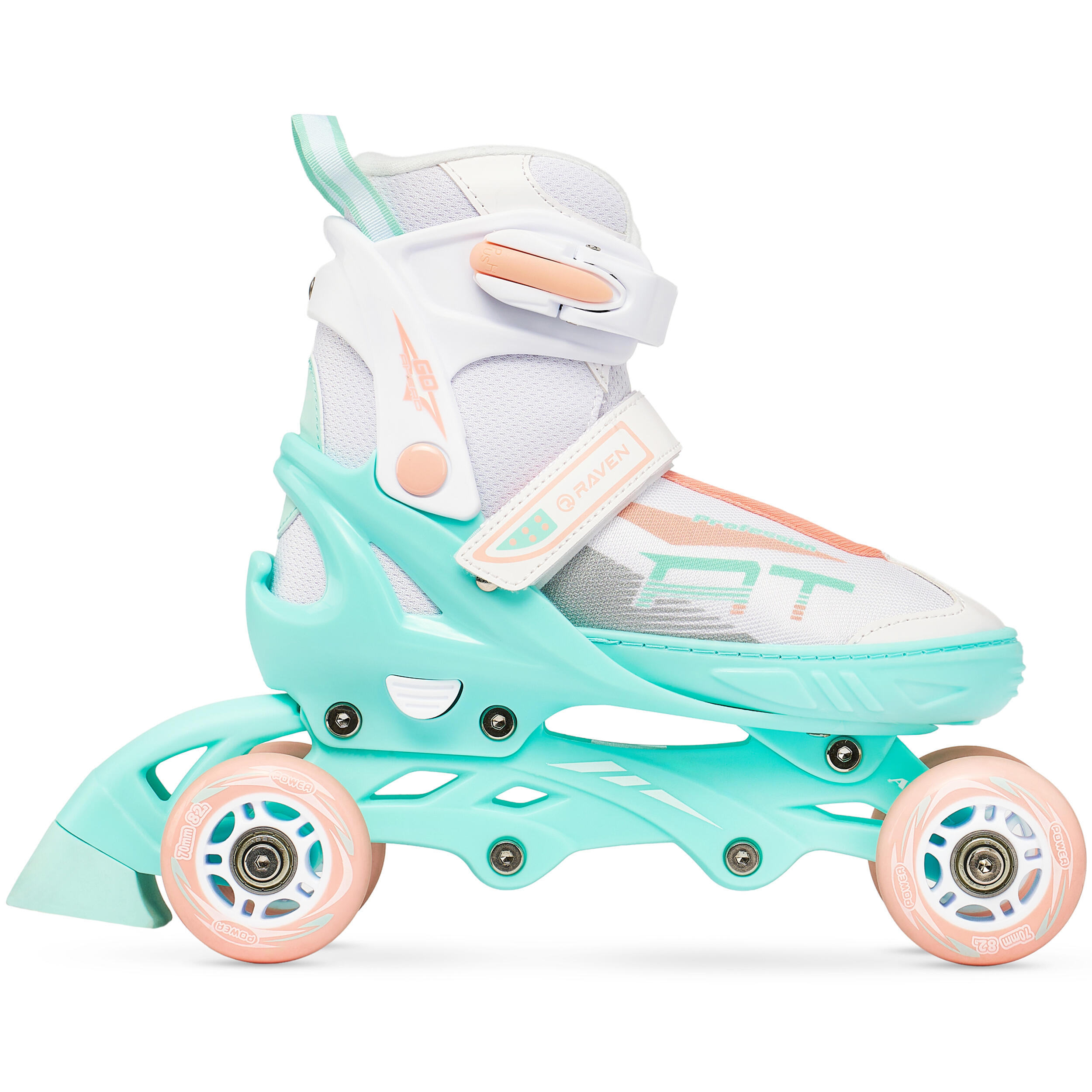Patins de rodas Patins ajustáveis Hóquei 4 em 1 Raven Profession 5/7