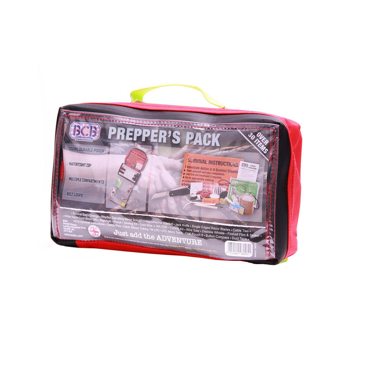 Kit d'urgence – pack de préparation dans un sac de rangement pratique 4/5