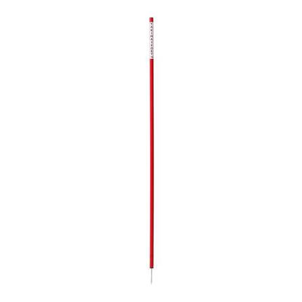 Slalomstangen 10er-Set 170–175 cm, Metallspitze, Orange