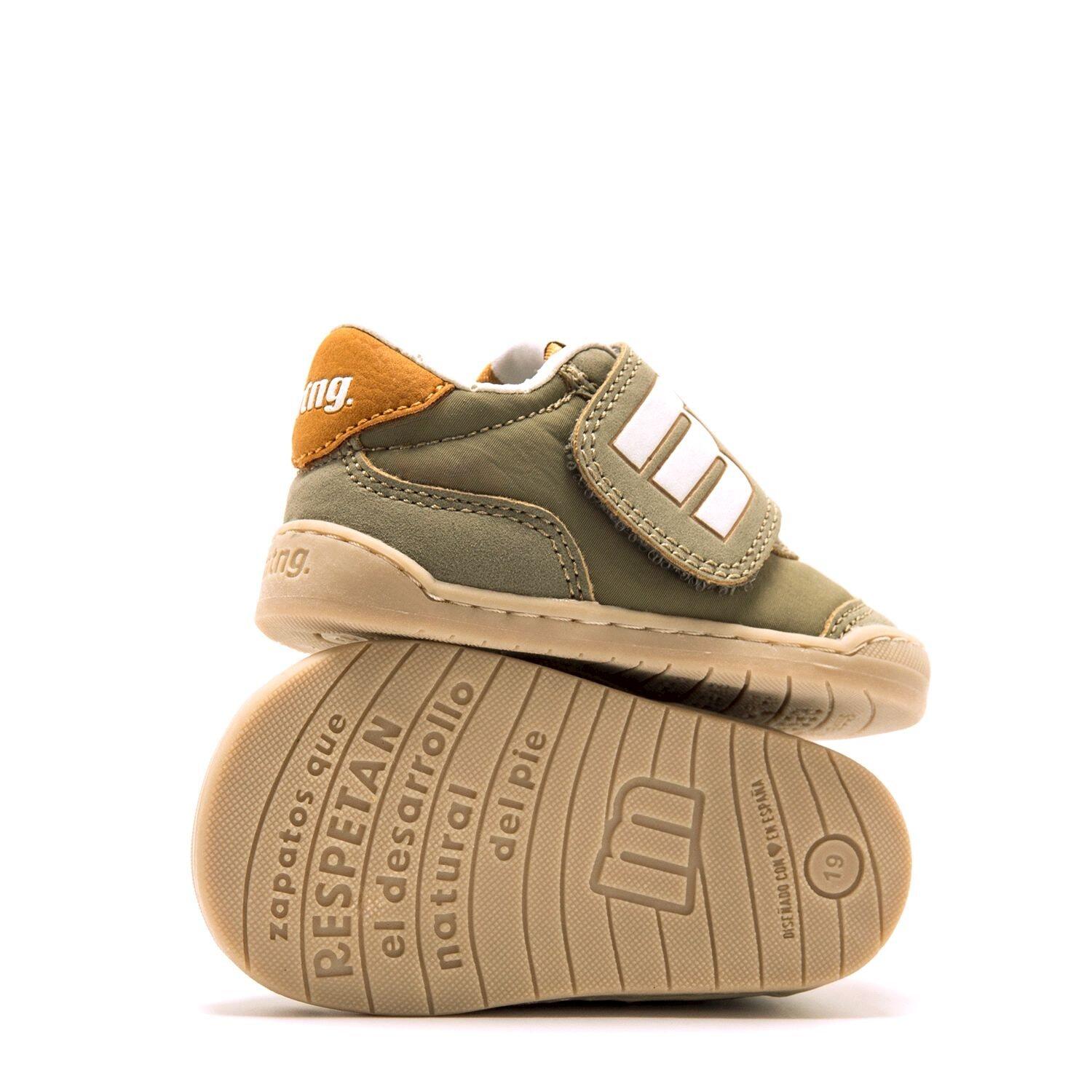 Sneakers barefoot garçon MTNG KIDS Respect vert 4/7