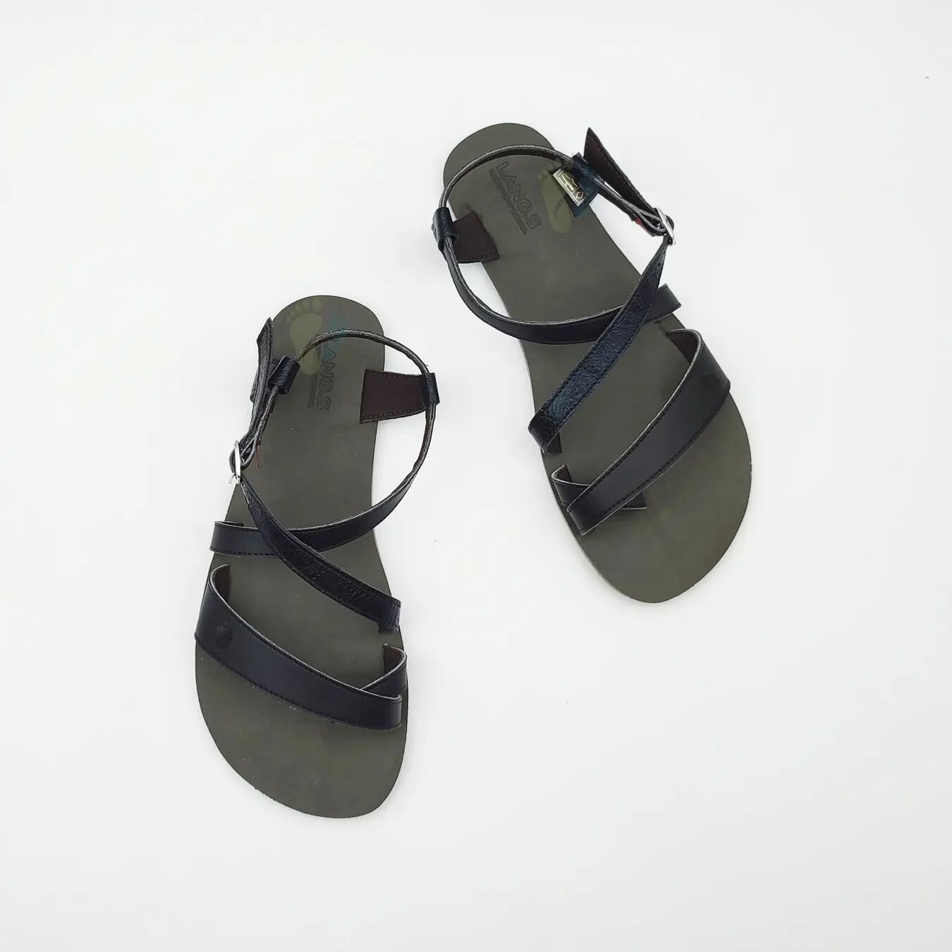 LANG.S Sandalias Selene Vegan Dark - Talla 37 2/6