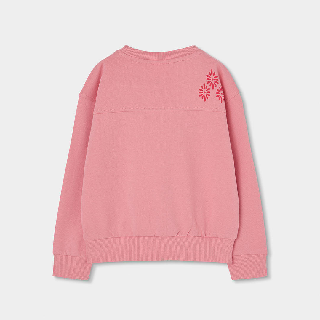Sudadera de verano de gimnasia kids niña boboli salmón 2/4