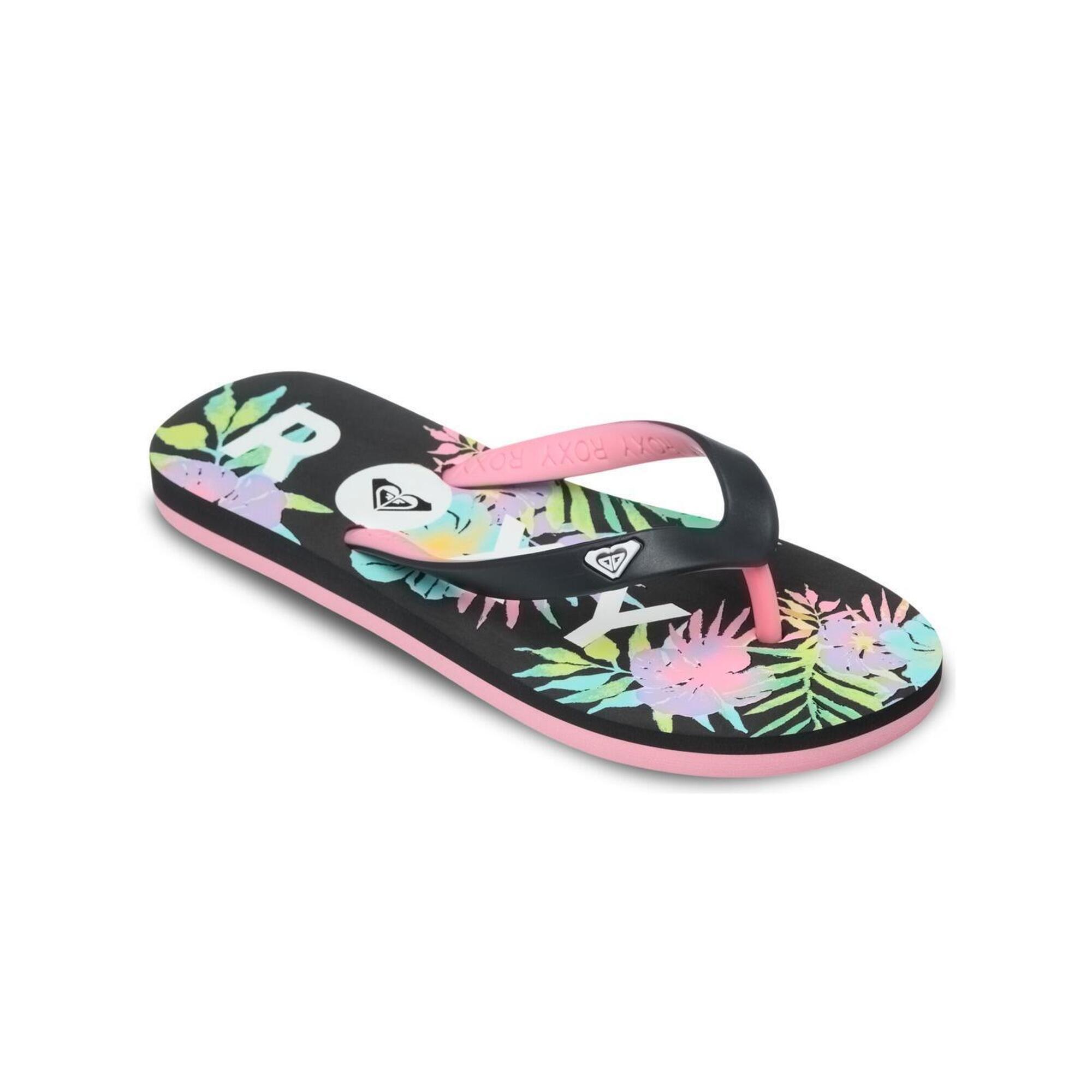 Roxy - Sandales Rg Tahiti Fille - Sandales - Noir - Decathlon