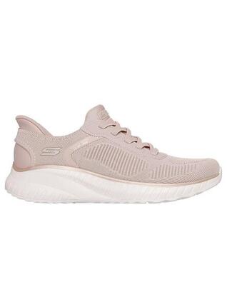 Damen Sneakers Skechers Bobs Squad Slip Rosa