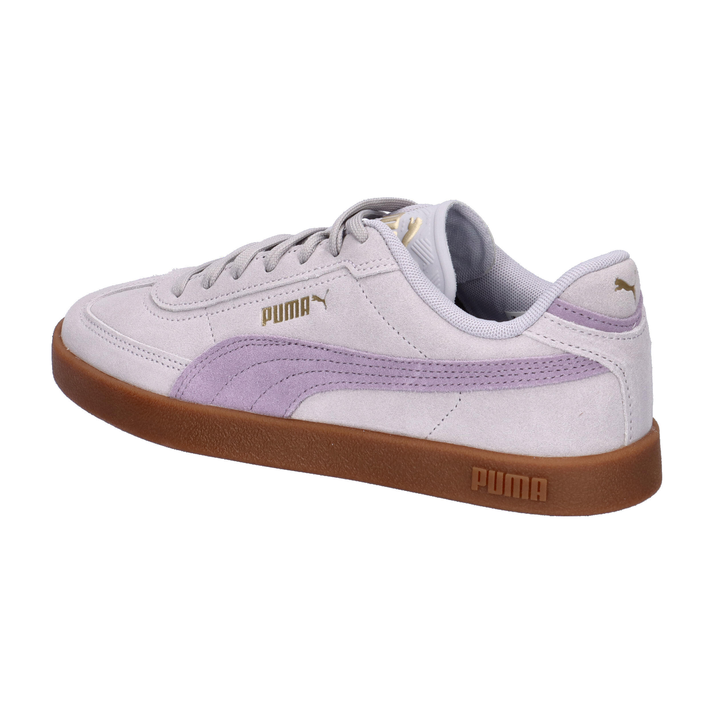 Puma Damen Club II Era Suede Sneaker 400717-28 Vibrant Silver-Lilac Luster 11/15