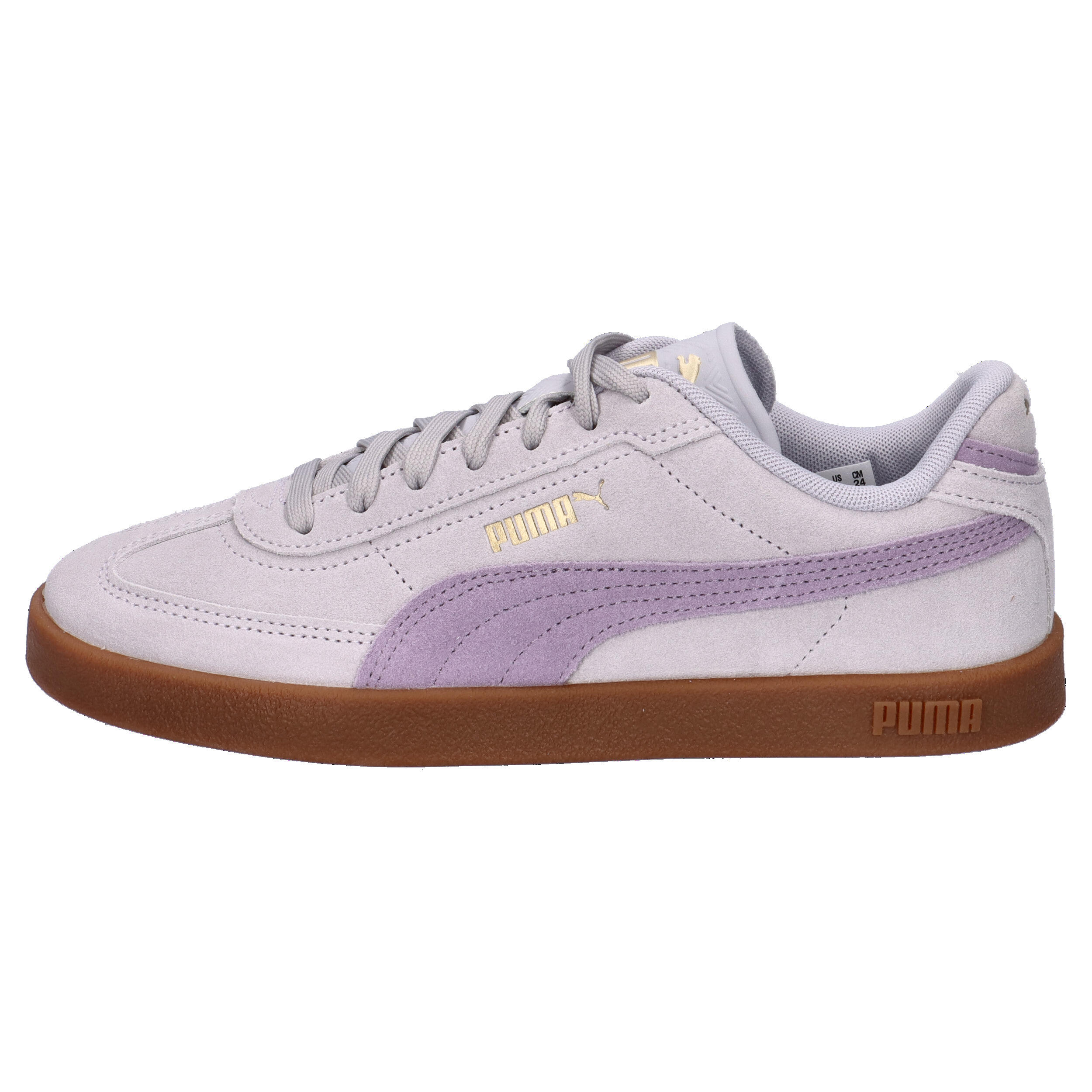 Puma Damen Club II Era Suede Sneaker 400717-28 Vibrant Silver-Lilac Luster 10/15