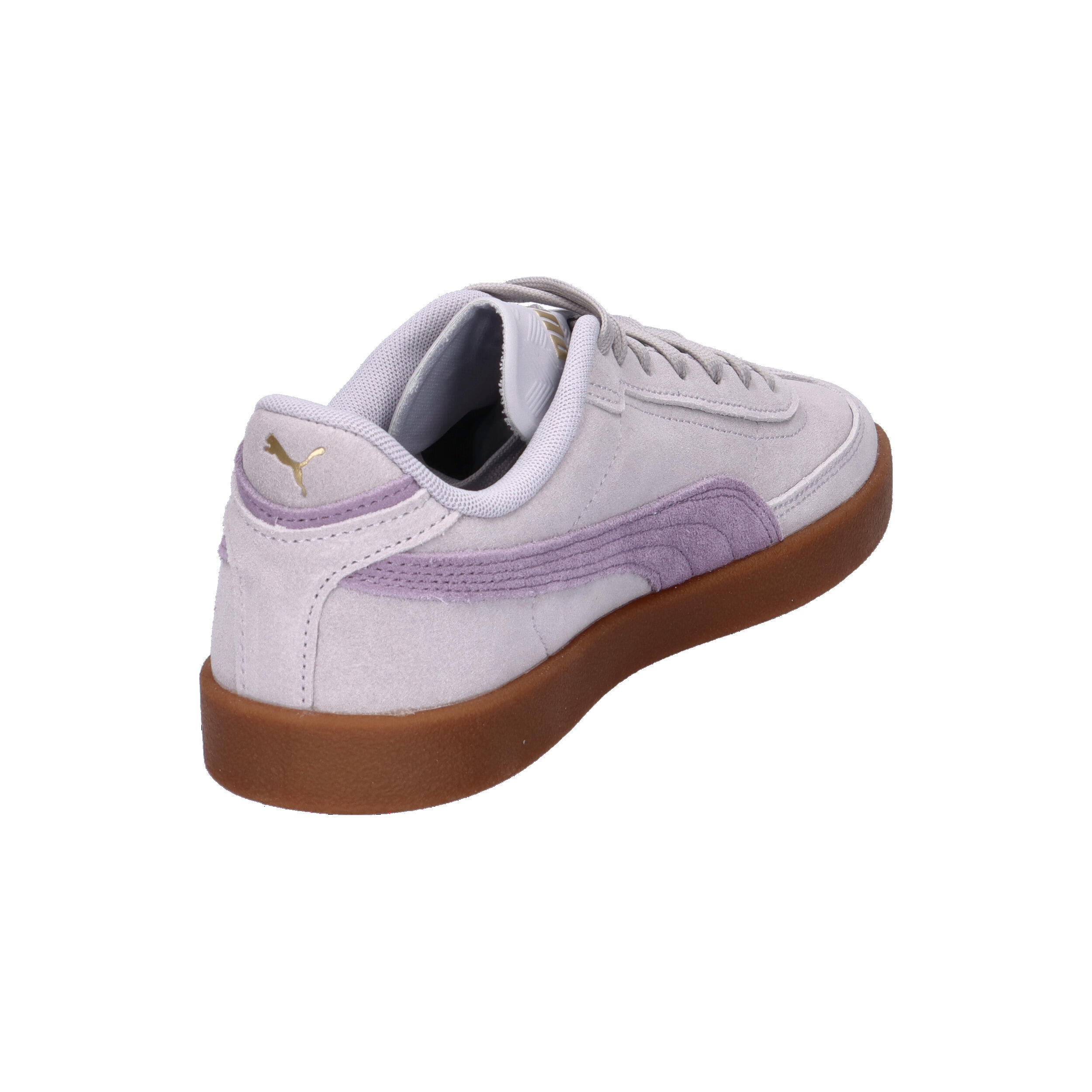 Puma Damen Club II Era Suede Sneaker 400717-28 Vibrant Silver-Lilac Luster 6/7