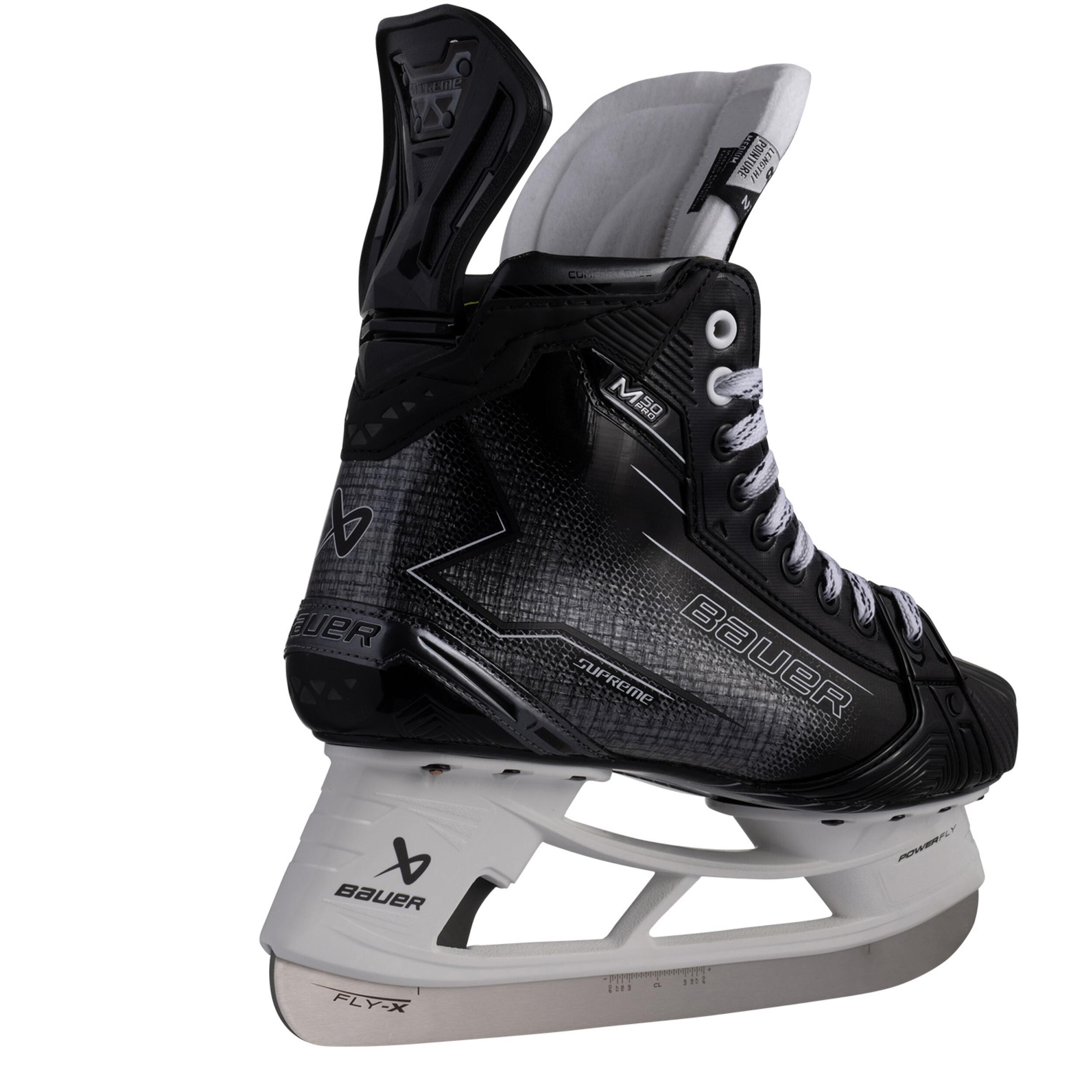 Patines de hockey sobre hielo BAUER Supreme M50 Pro Senior, Fit 1 4/5