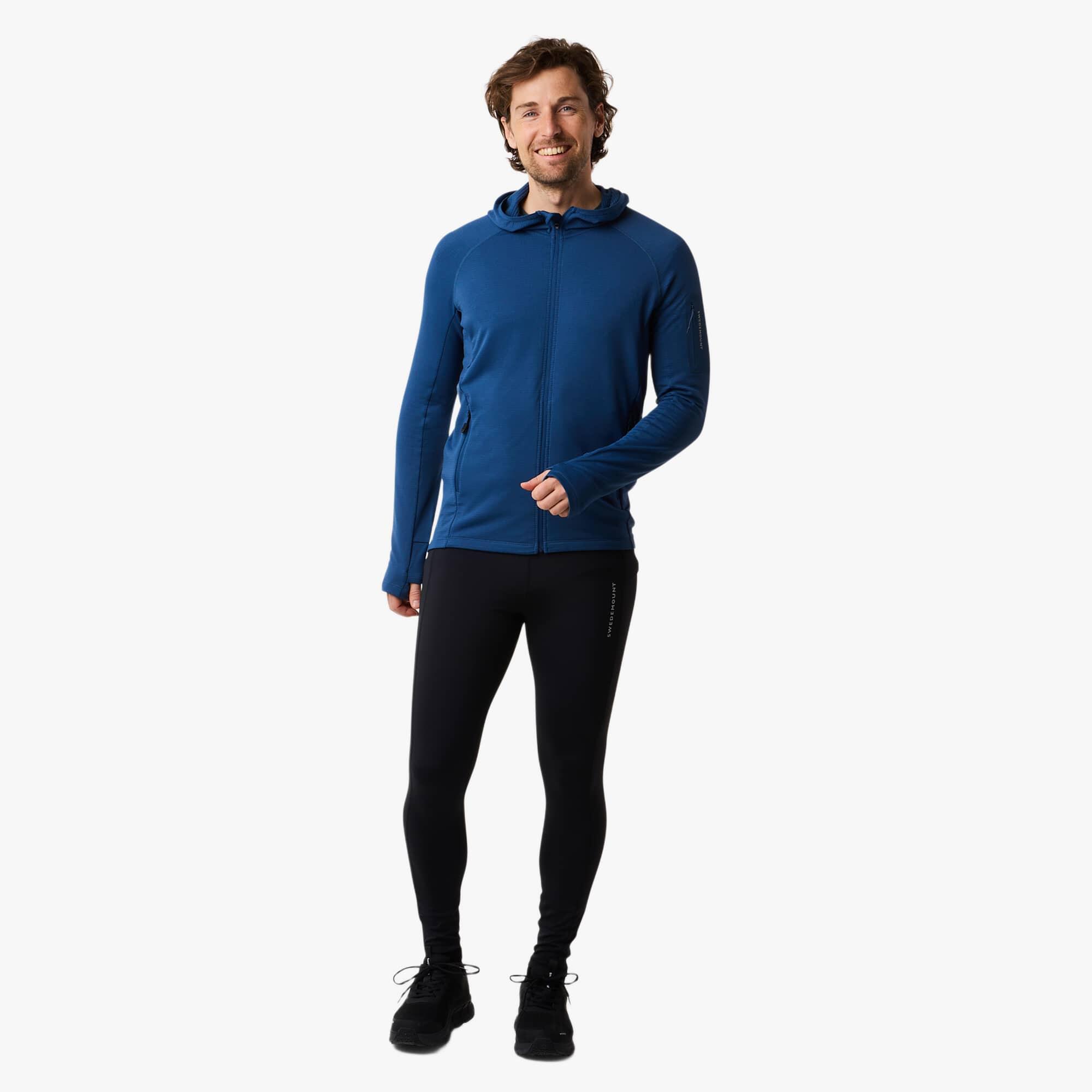 Leggings lunghi da corsa da uomo Ultra Light Long Tights traspirante 3/7