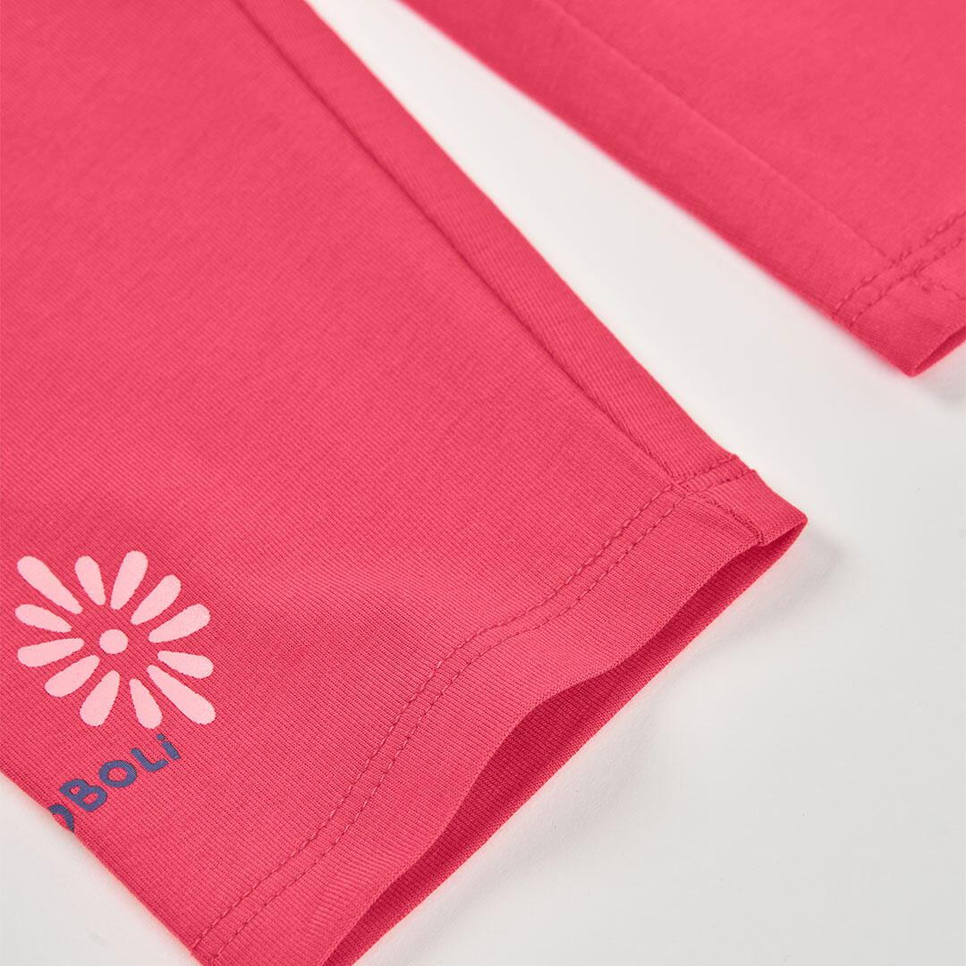 Leggings de verano de gimnasia kids niña boboli fresa 4/4