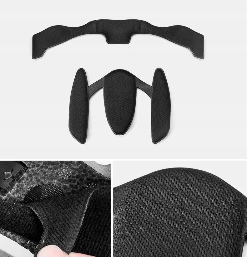 Kask sportowy dziecięcy z odpinaną osłoną szczęki Rockbros TT-32SOBL 4/4
